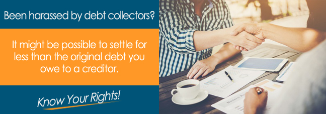 Can a debt collector settle for less?