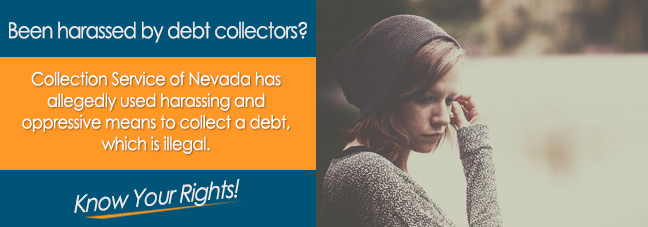 Are You Being Called by Collection Service of Nevada?