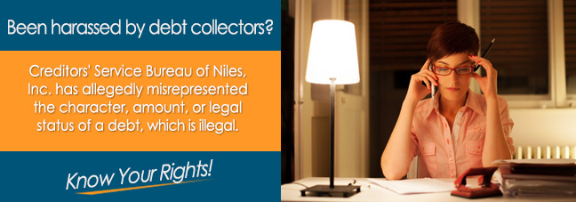 Is Creditors' Service Bureau of Niles, Inc Calling You?